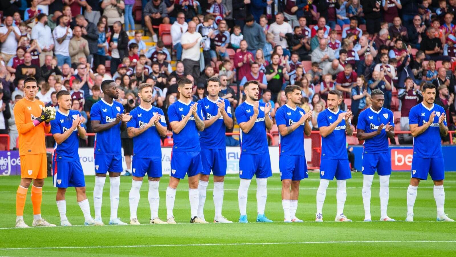Este fue el once titular de Ernesto Valverde para medirse al Aston Villa de Unai Emery.
