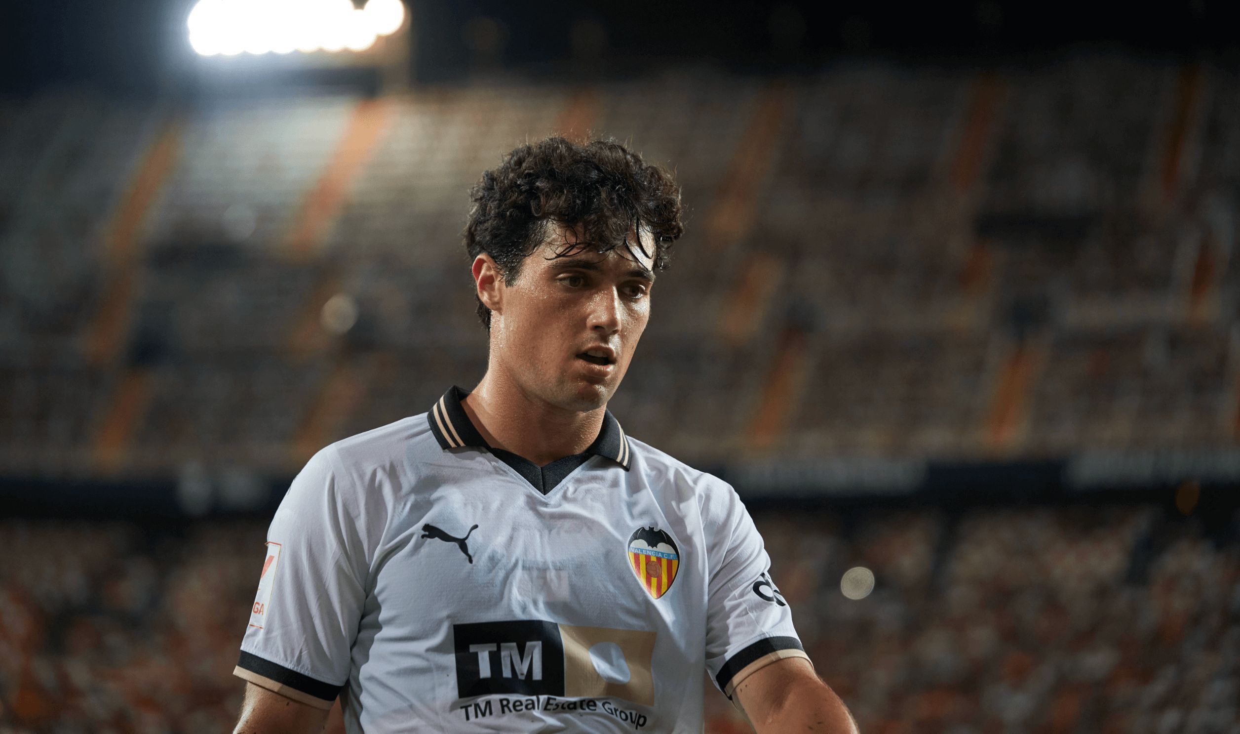 Pablo Gozálbez, en Mestalla (Foto: Cordon Press).