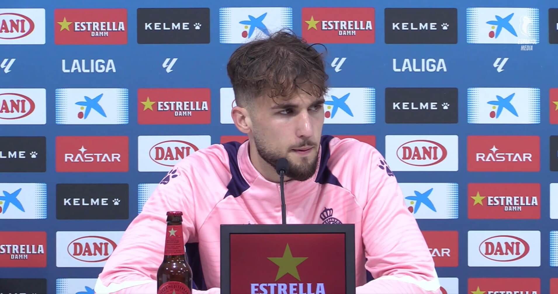 Pablo Ramón, en rueda de prensa.