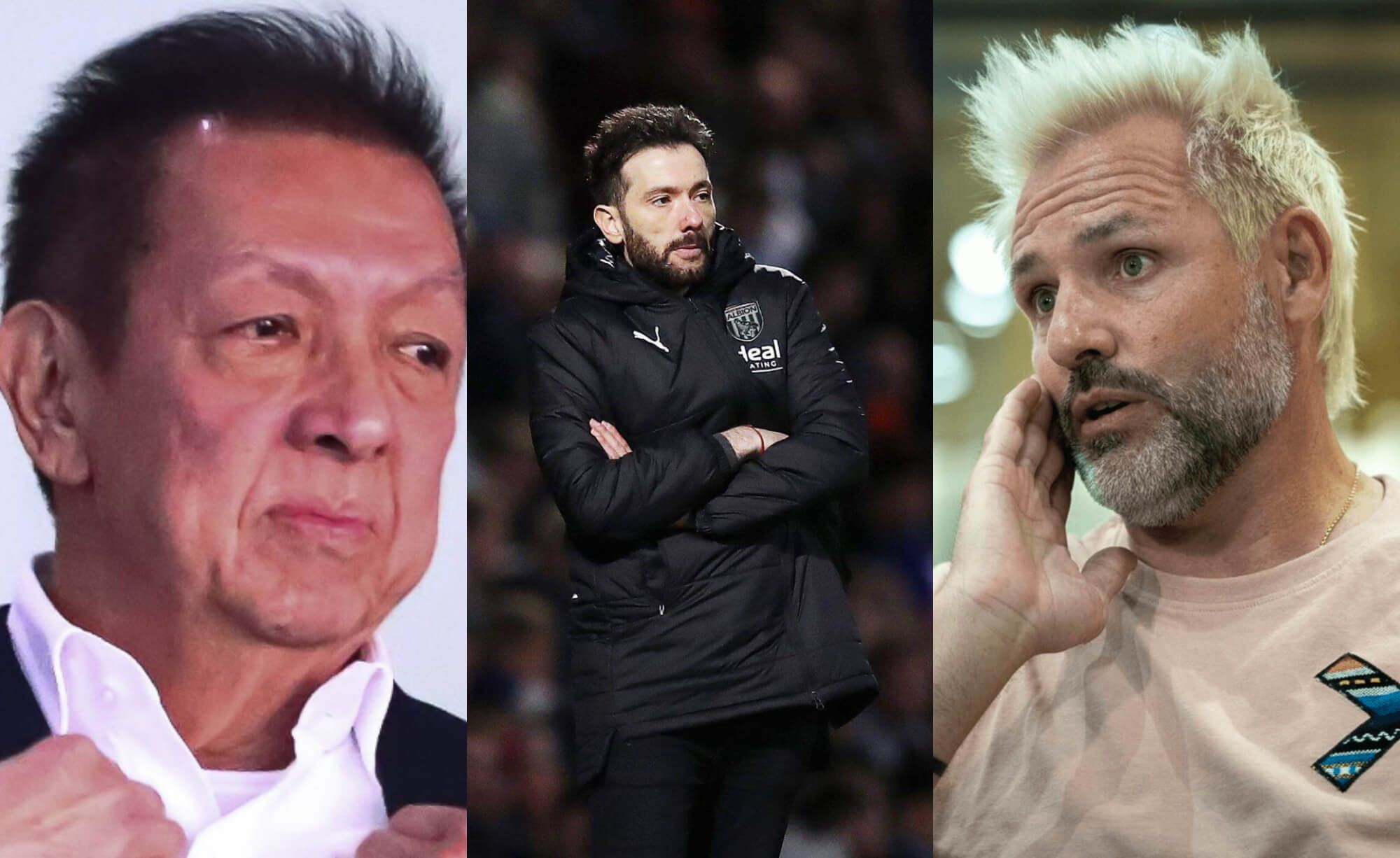  Peter Lim, Carlos Corberán y Santiago Cañizares.