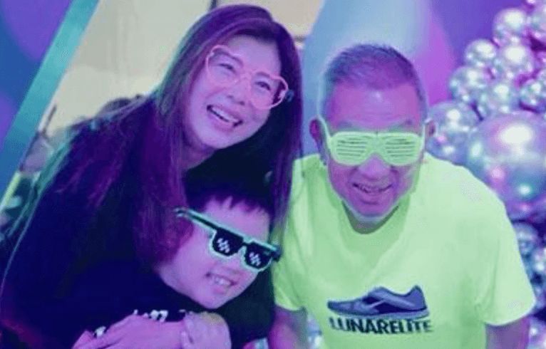  Peter Lim reaparece en la fiesta de cumpleaños de su nieto