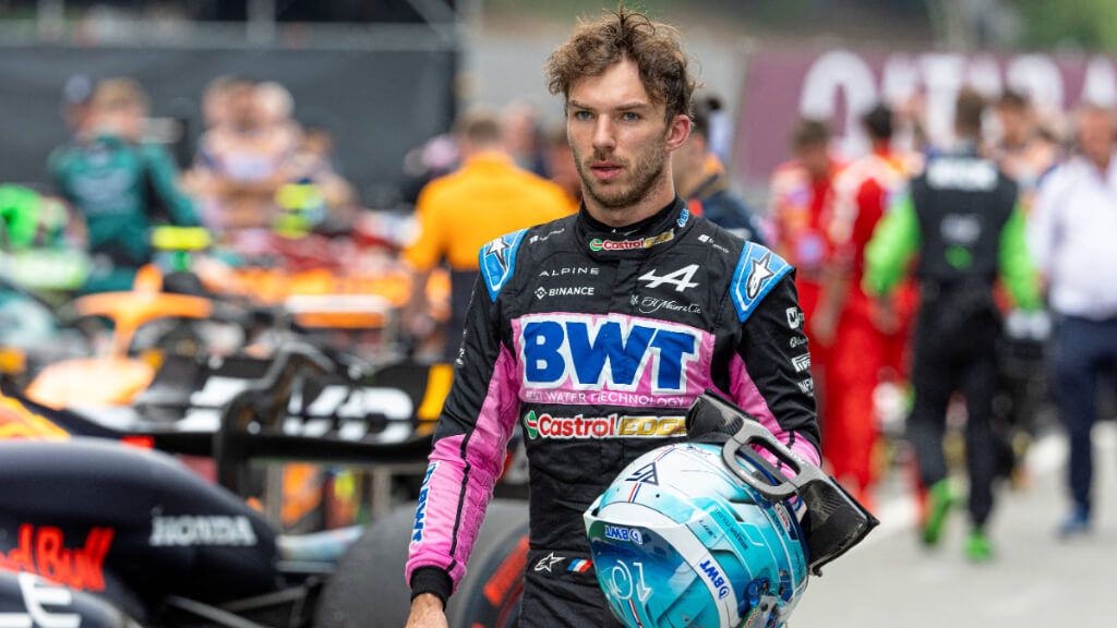 Pierre Gasly, en el Gran Premio de España.