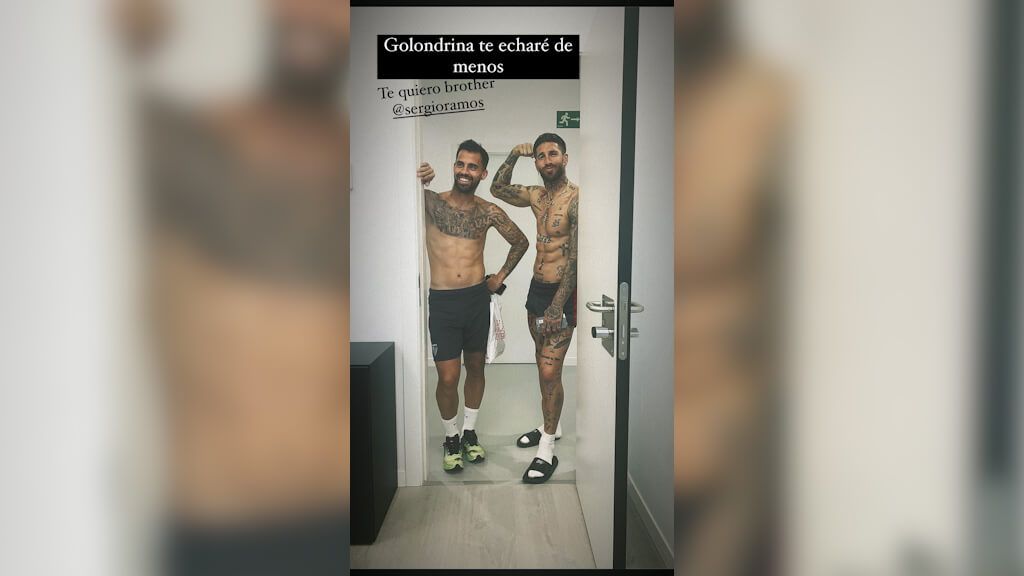 Sergio Ramos y Suso. (@suso)