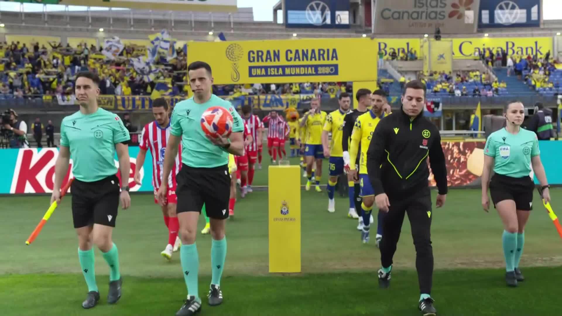 UD Las Palmas 1 - 0 Atlético de Madrid