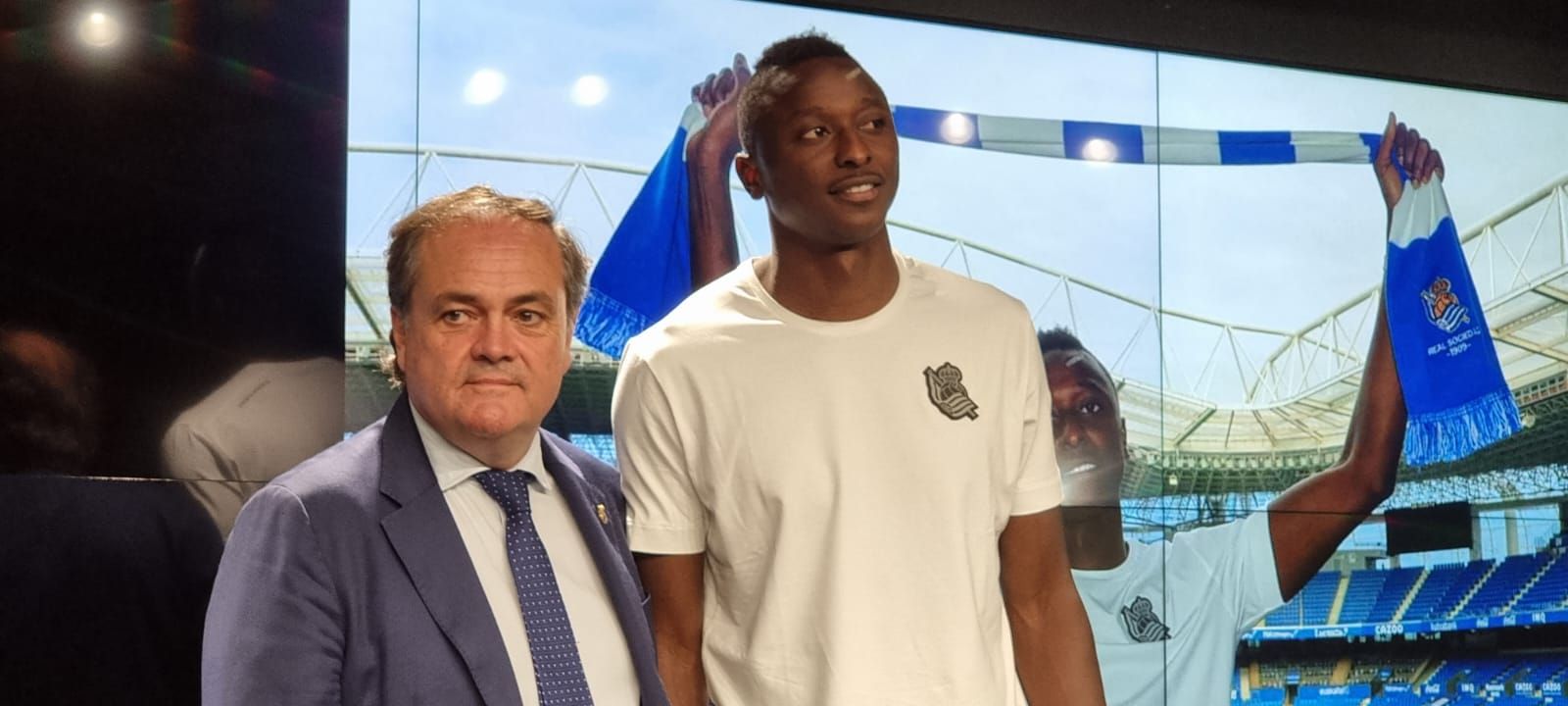  Presentación de Sadiq Umar con la Real Sociedad.