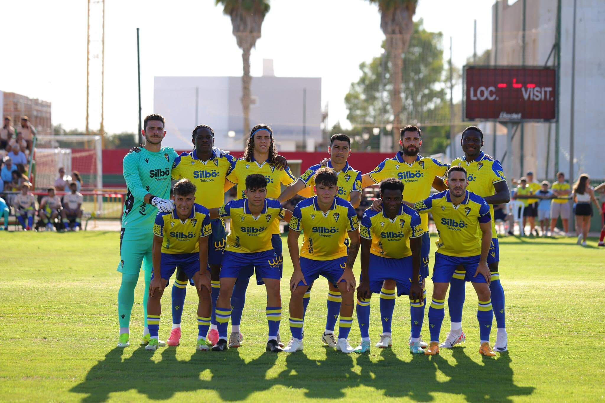  Primer once del Cádiz en pretemporada.