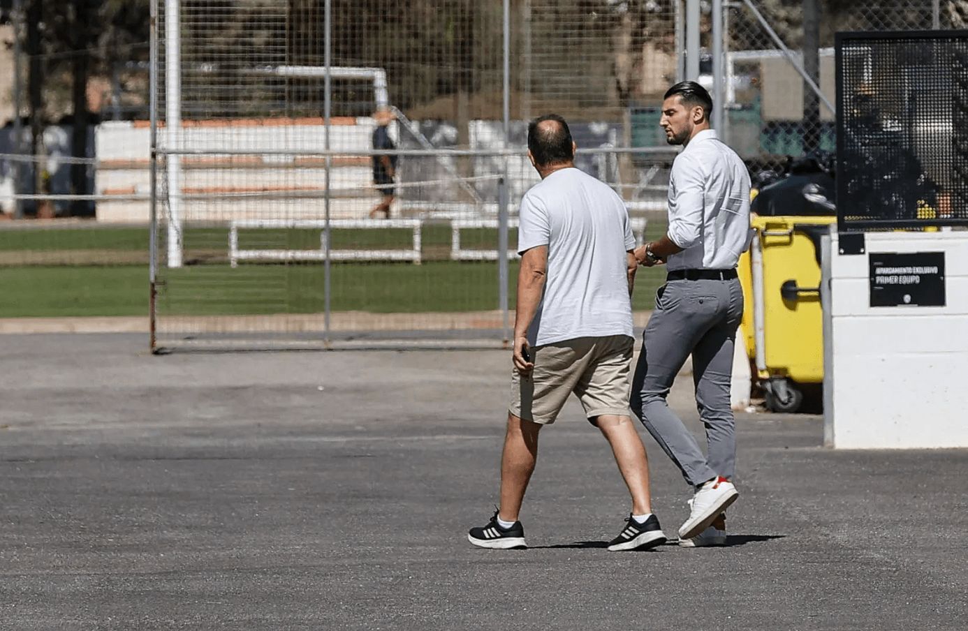  Rafa Mir con su padre