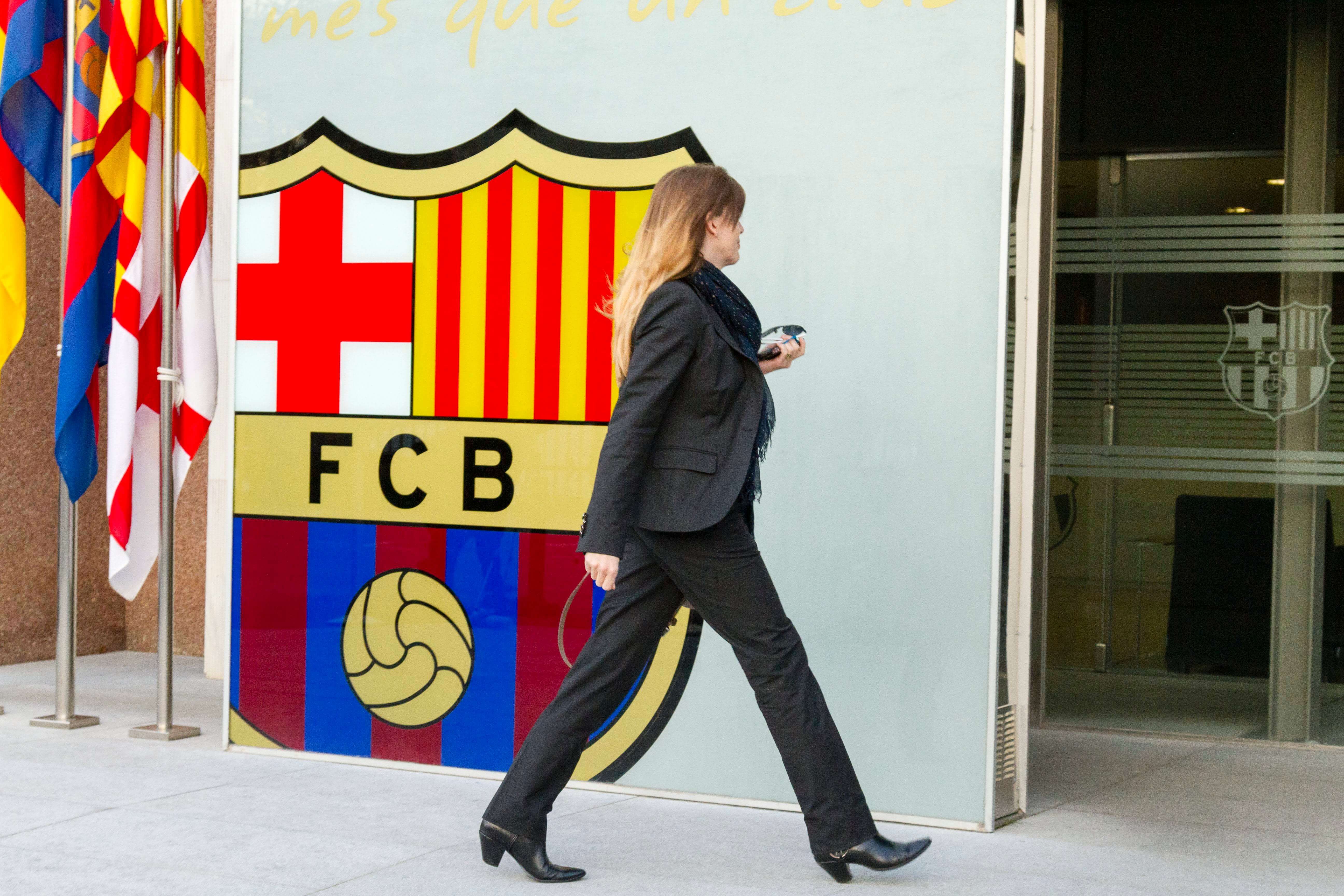 Antiguas oficinas del FC Barcelona en el Camp Nou