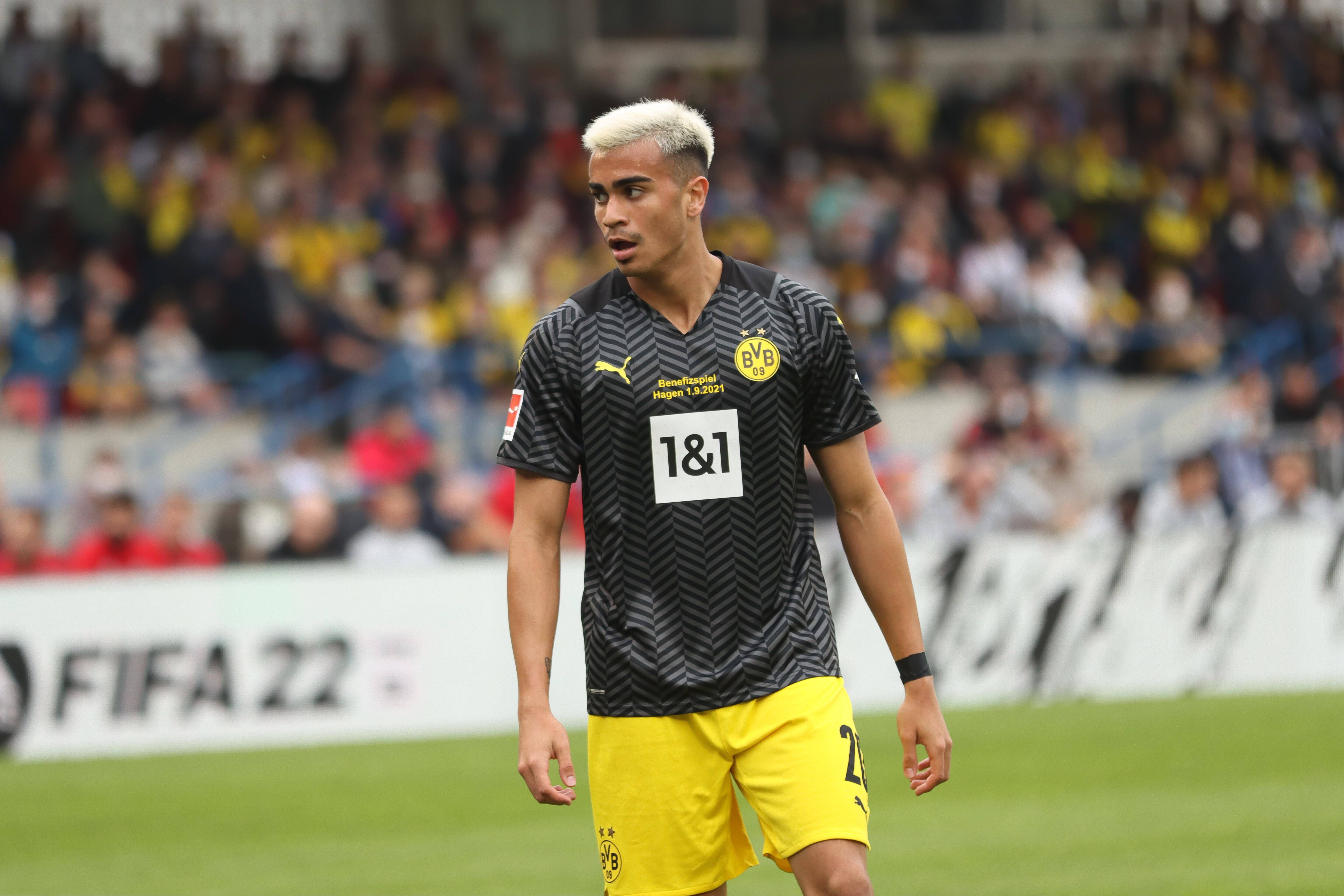  Reinier, durante un partido con el Borussia Dortmund.