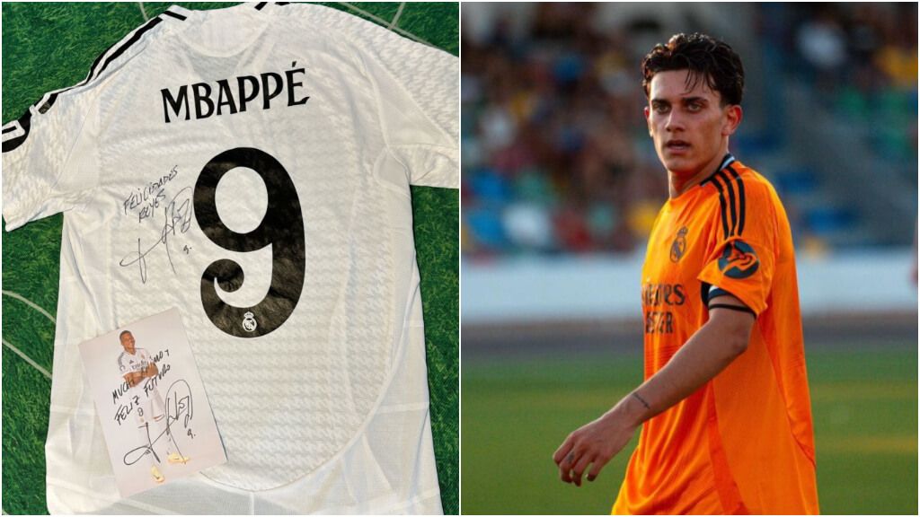  El regalo de Mbappé a José Antonio Reyes (Fuente: @_josereyeslopez_)