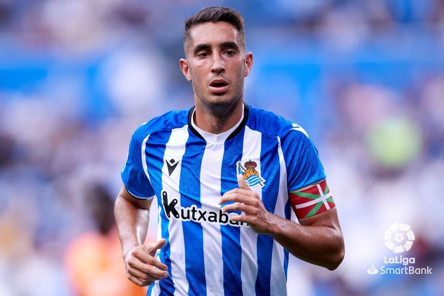  Roberto López, durante el Sanse-Fuenlabrada.