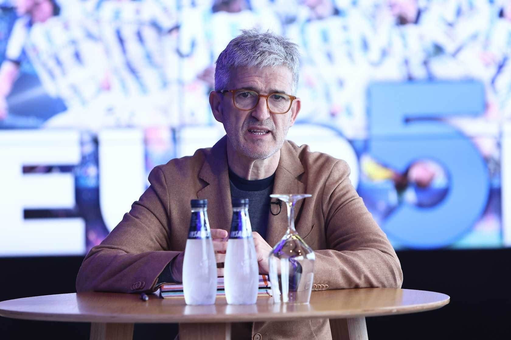 Roberto Olabe, director de Fútbol de la Real Sociedad.