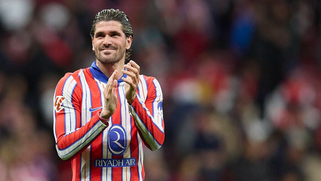  Rodrigo de Paul, en un partido con el Atlético de Madrid (Cordon Press)