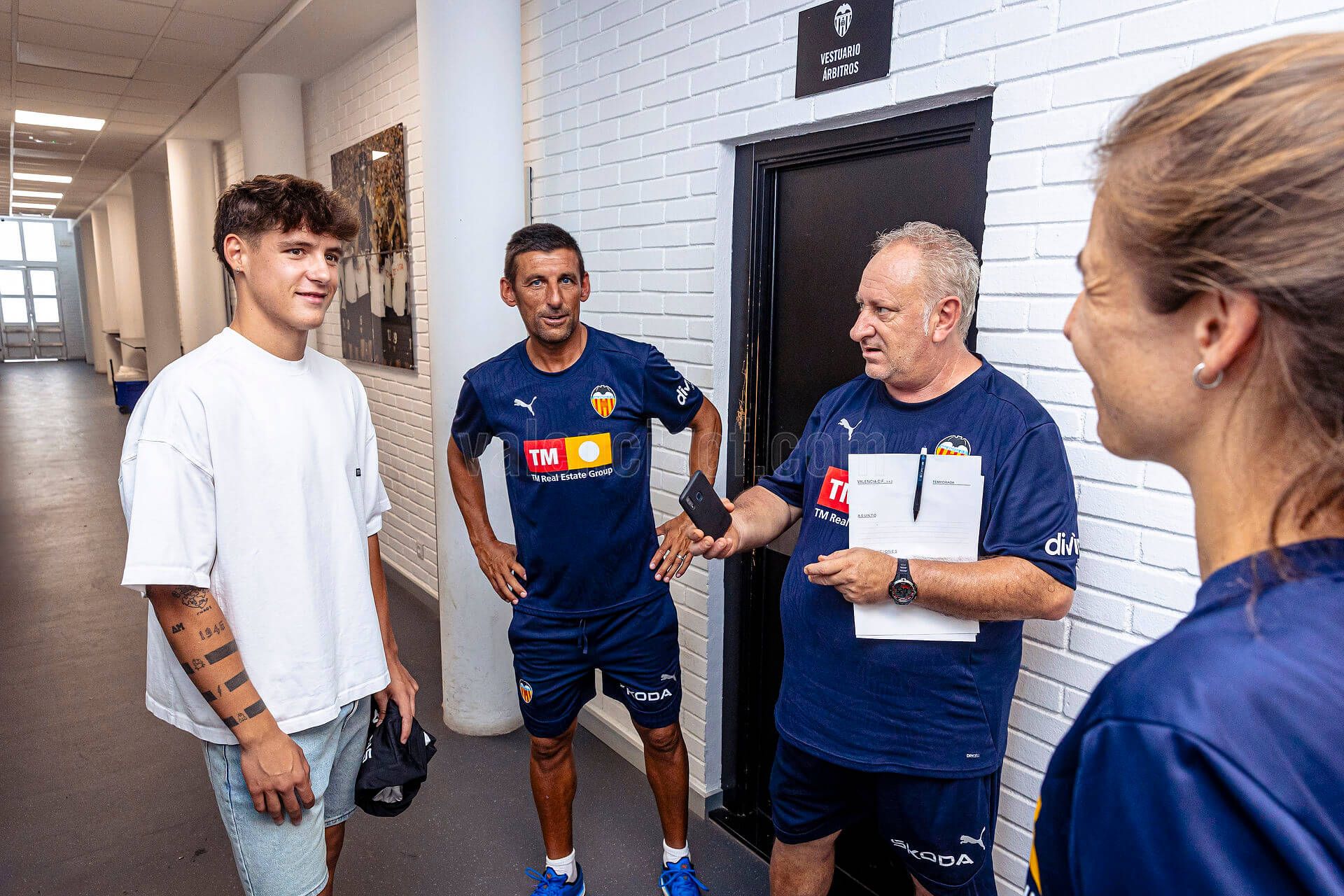  Rodrigo Abajas, nuevo jugador del VCF Mestalla.