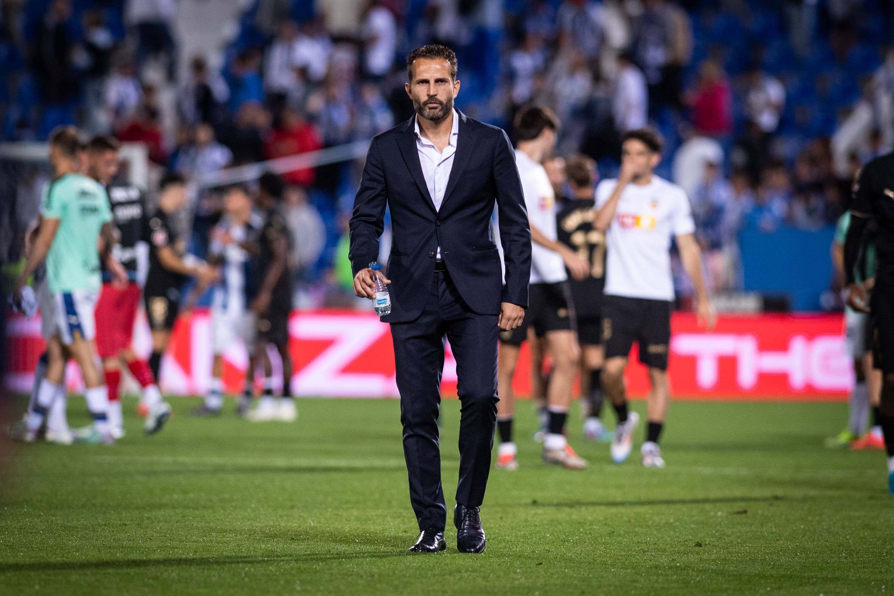 Rubén Baraja, ante el CD Leganés