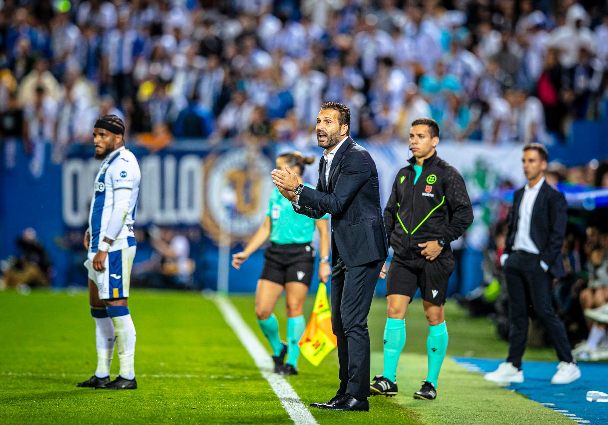  Rubén Baraja. ante el CD Leganés.