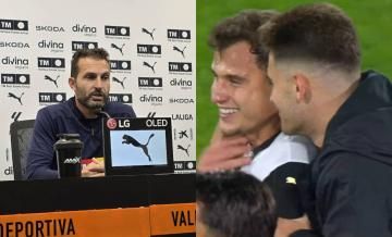  Rubén Baraja defendió a Germán Valera en rueda de prensa