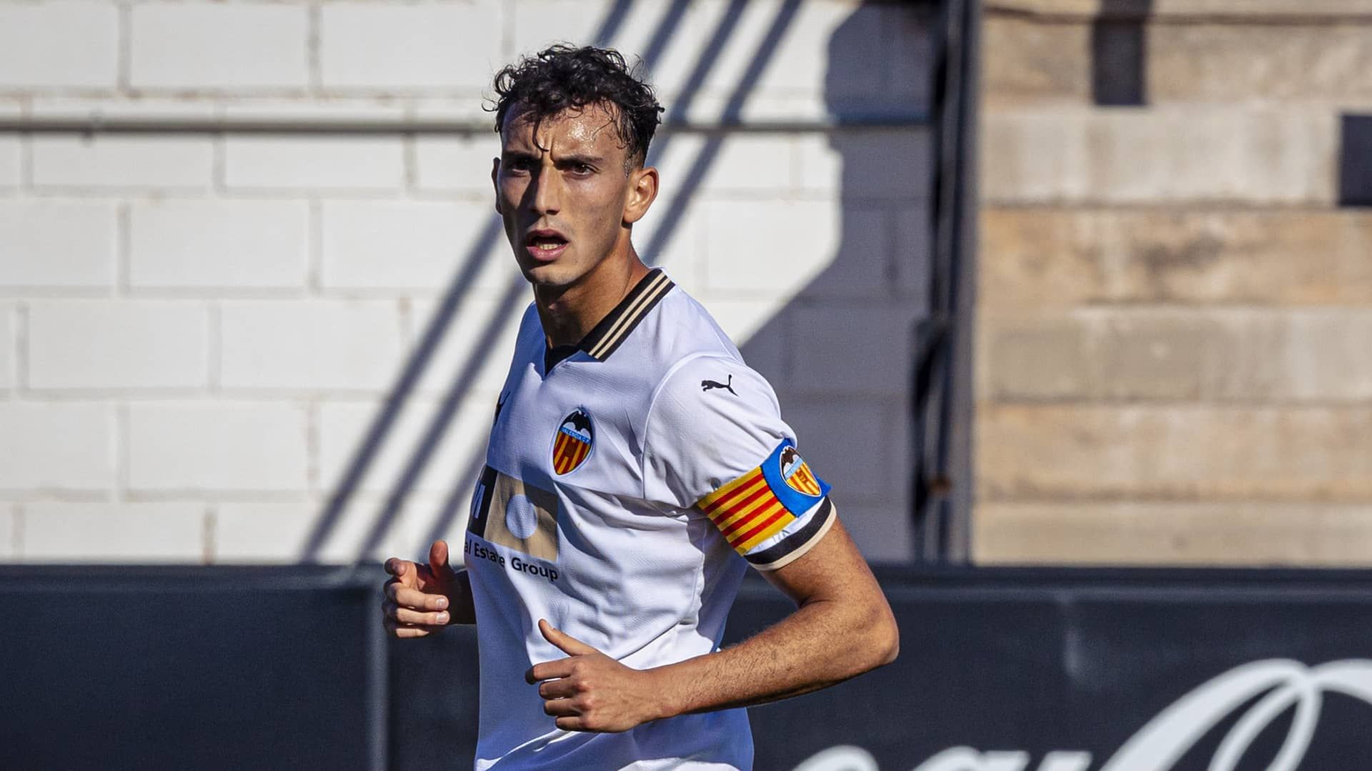 Rubén Iranzo, con el VCF Mestalla.