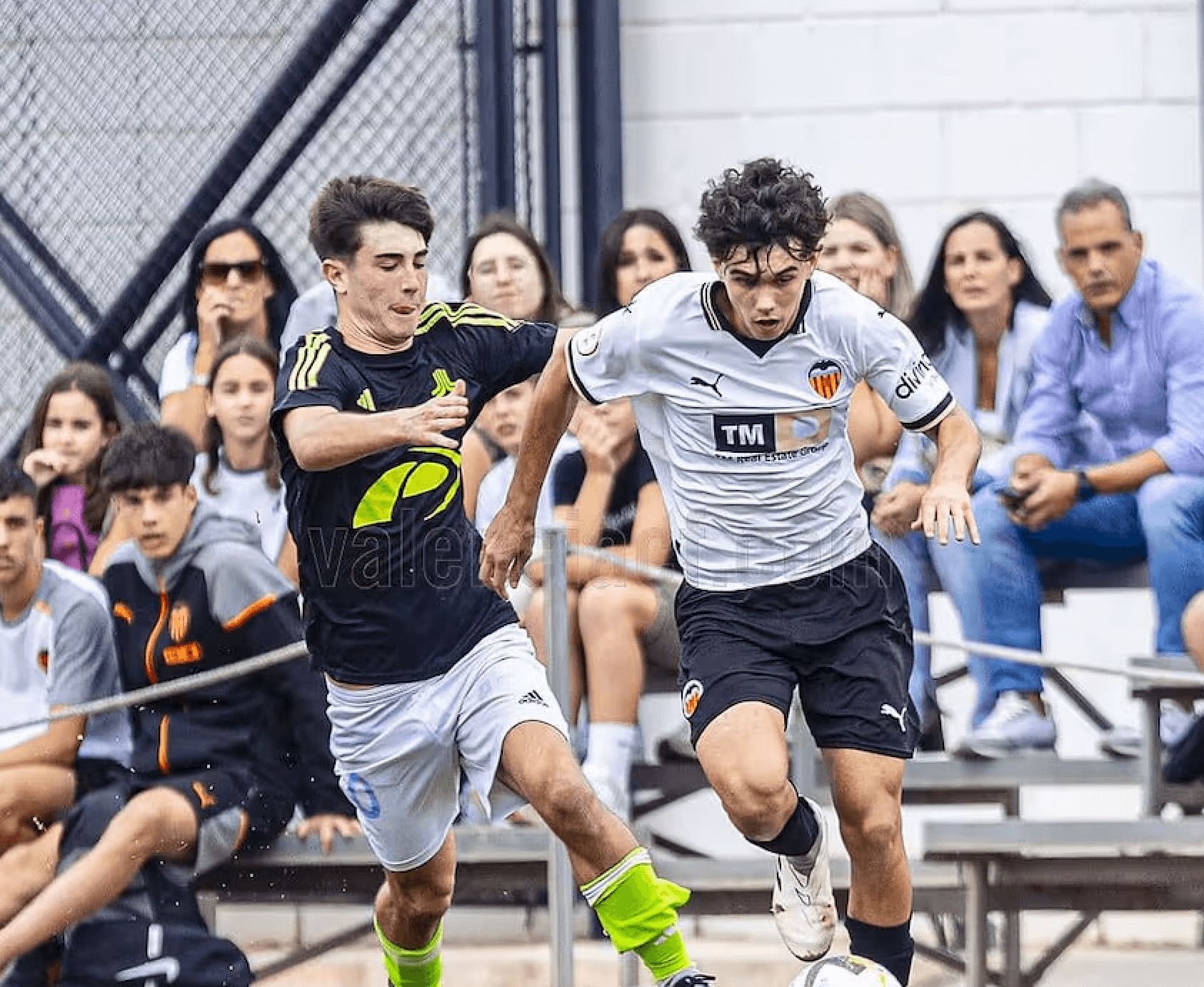  Rubén Muñoz, lateral izquierdo del futuro