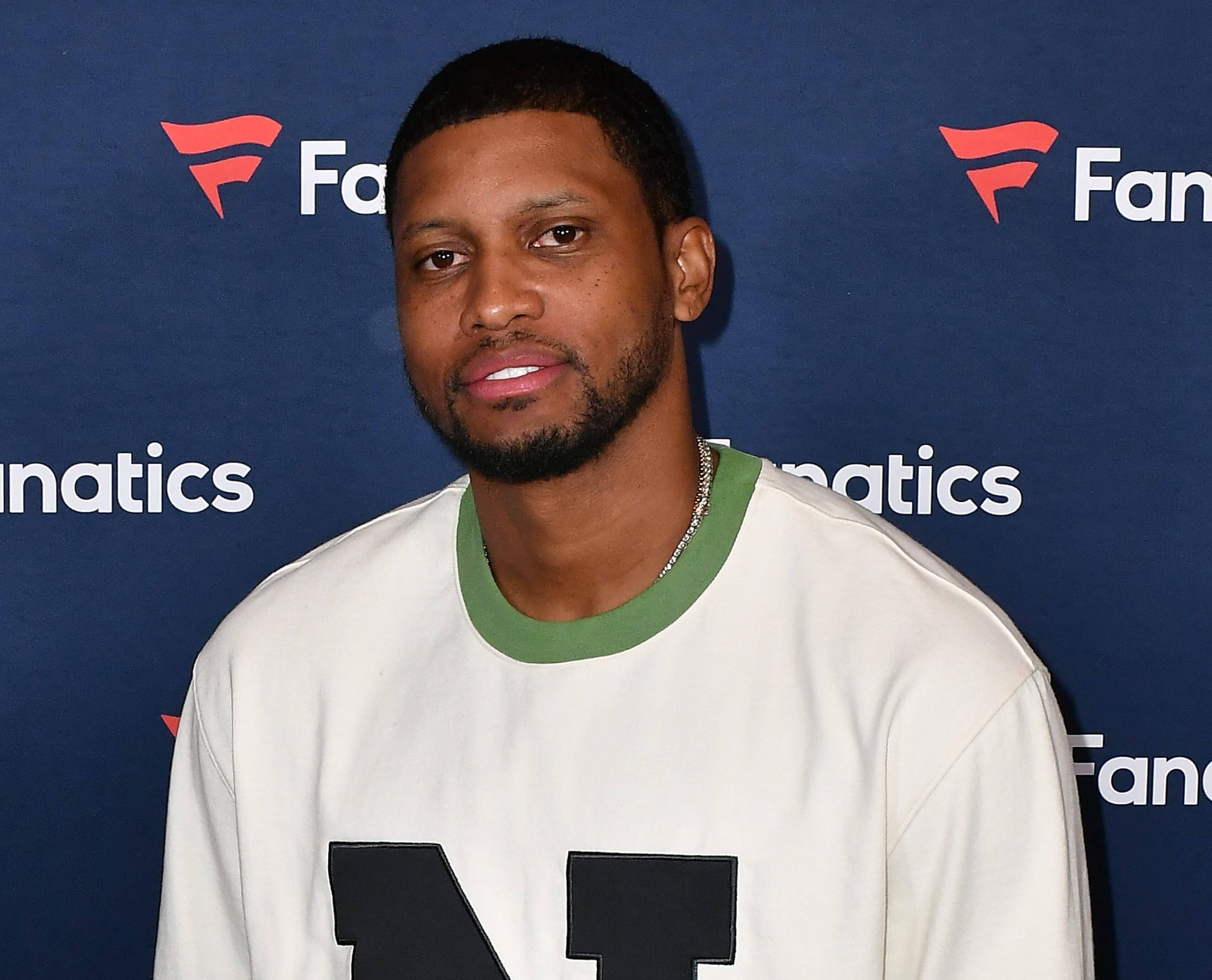 Rudy Gay durante un acto en este 2024.