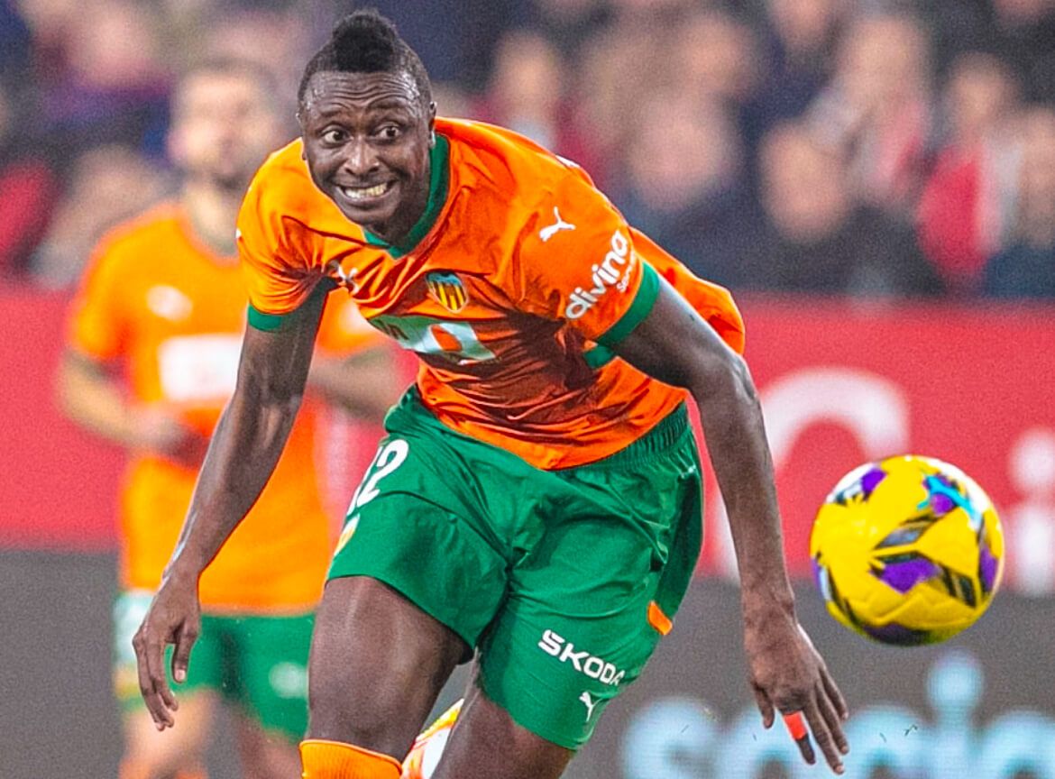 Sadiq Umar, ante el Sevilla FC.