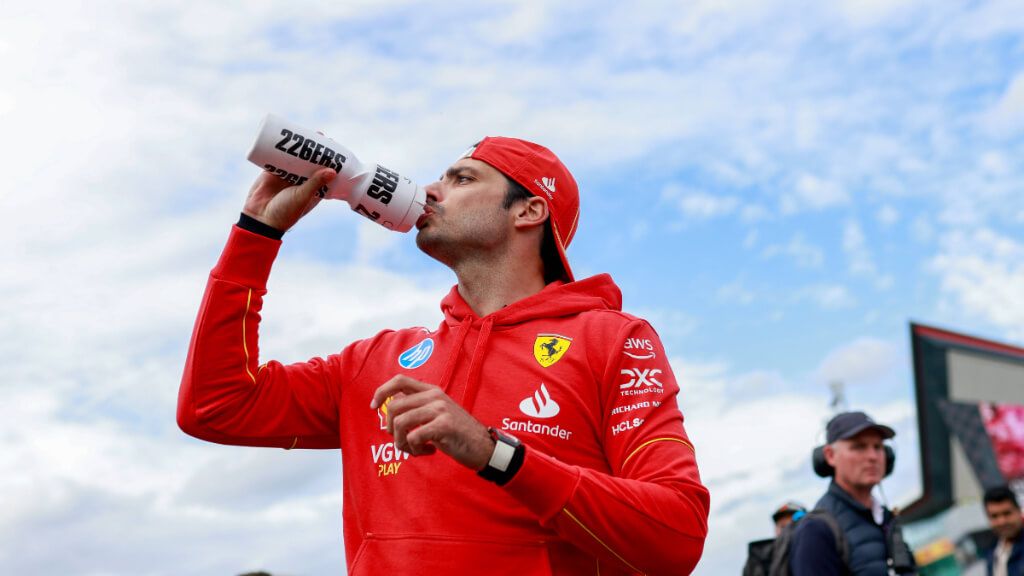  Carlos Sainz, en el GP de Silverstone.