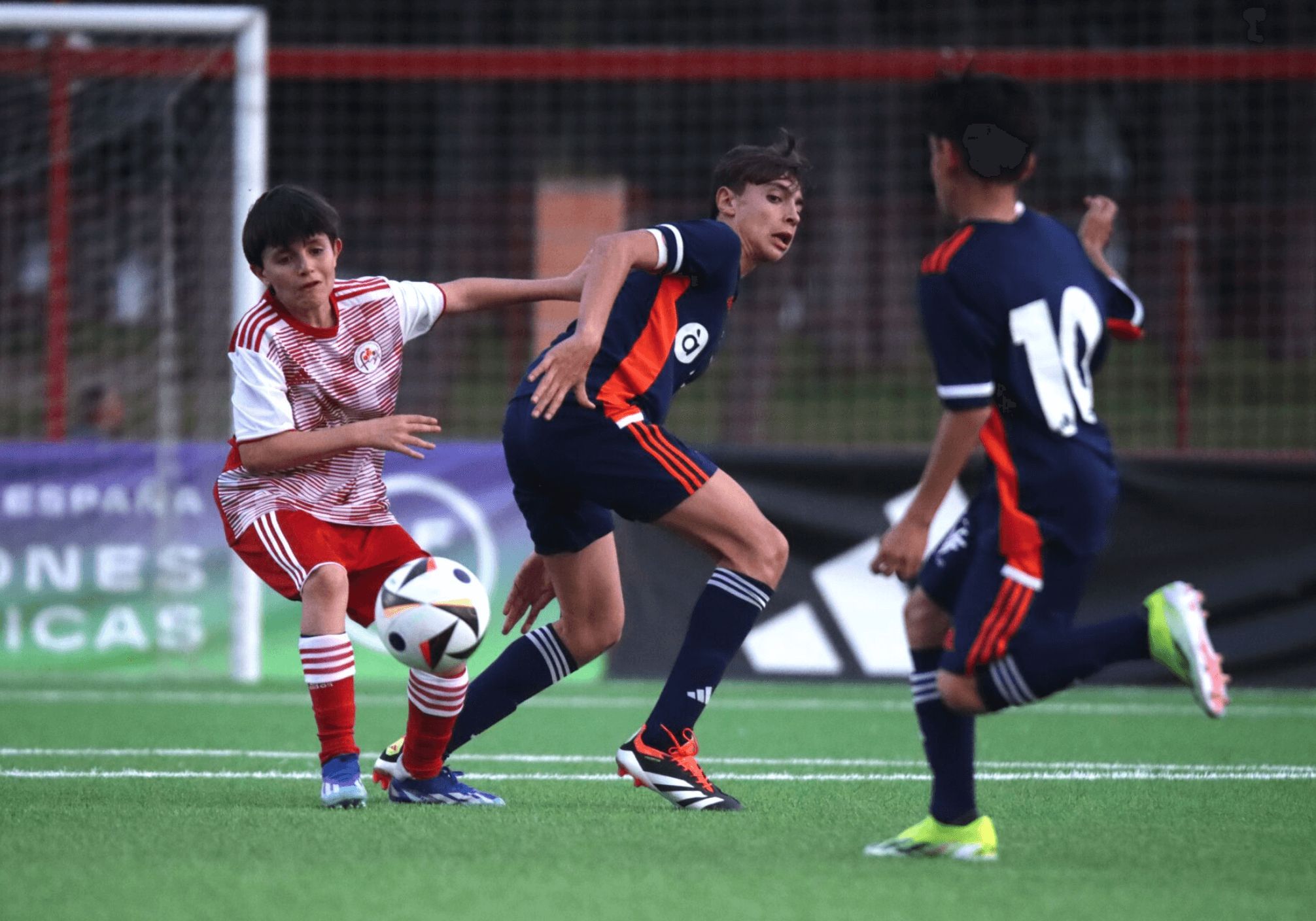 Selección con el hijo de Vicente Rodríguez (el número 10)