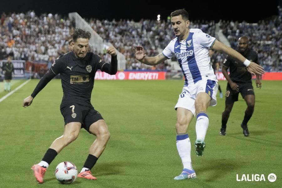  Sergi Canós, ante el CD Leganés