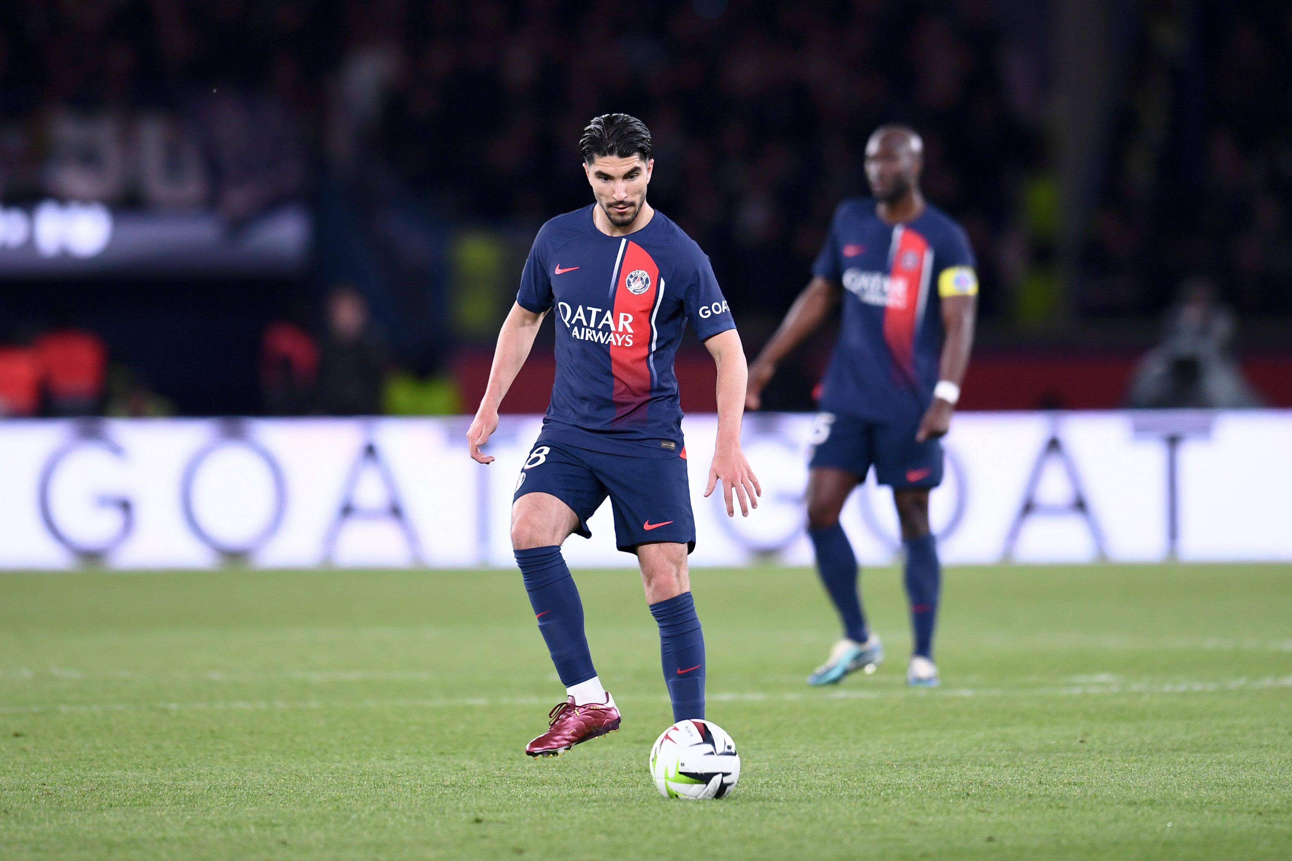 Carlos Soler, en un partido del PSG.