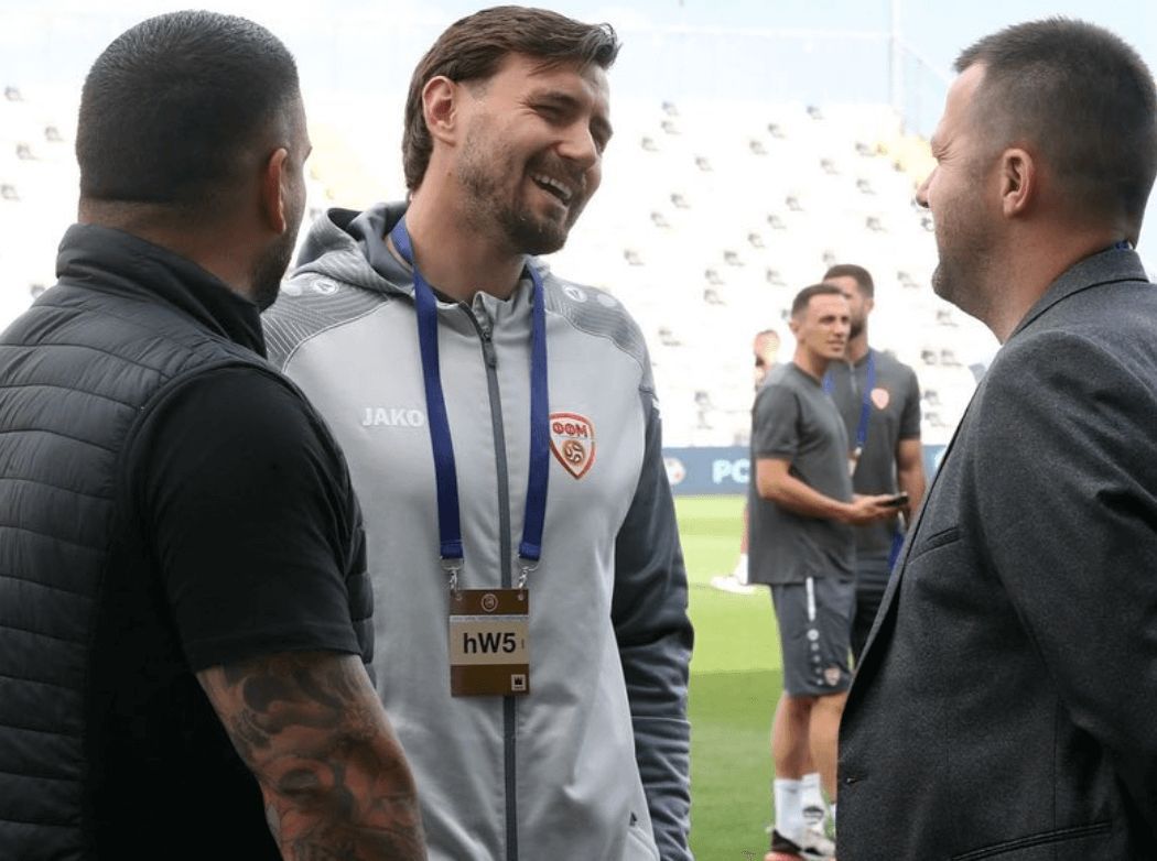  Stole Dimitrievski con su selección