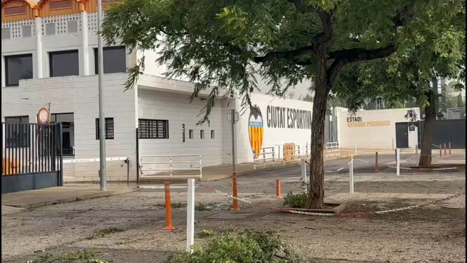  Suspendida toda la actividad en la Ciudad Deportiva de Paterna