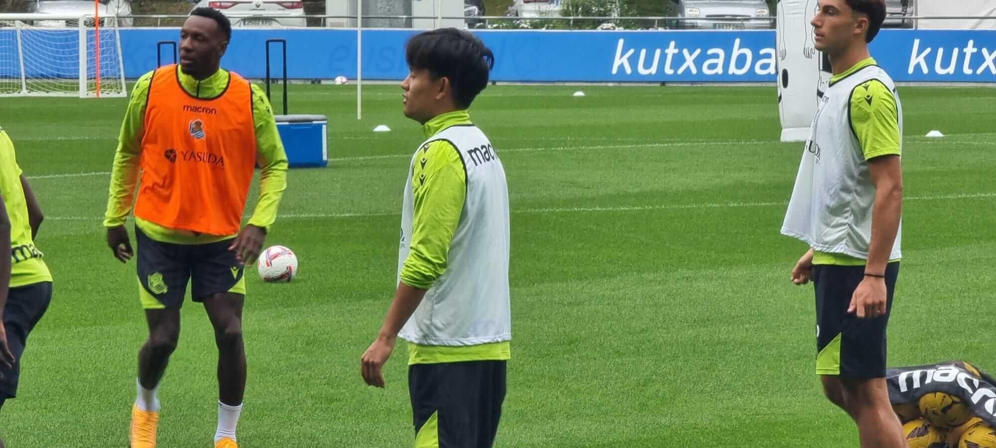  Take Kubo se ha unido ya a la pretemporada de la Real Sociedad.