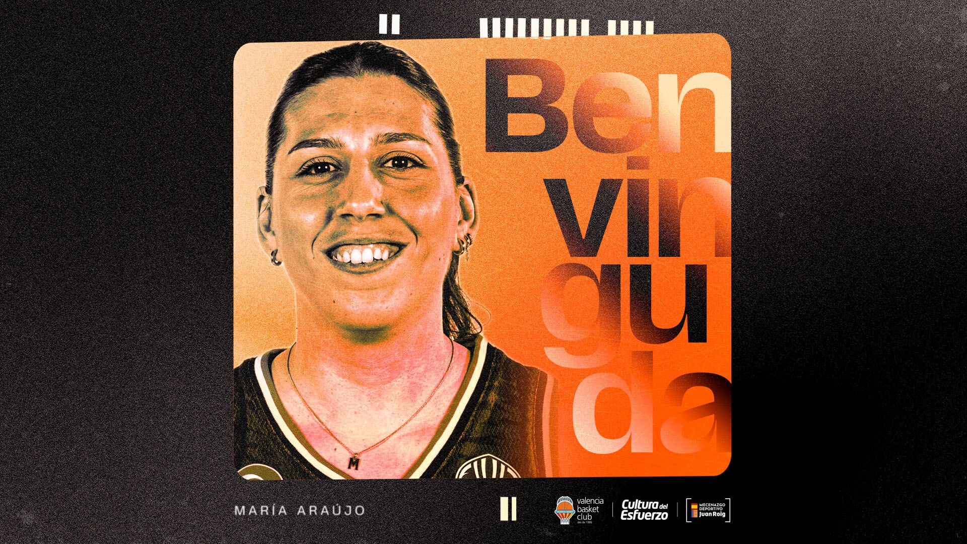  Valencia Basket firma a la internacional española María Araújo
