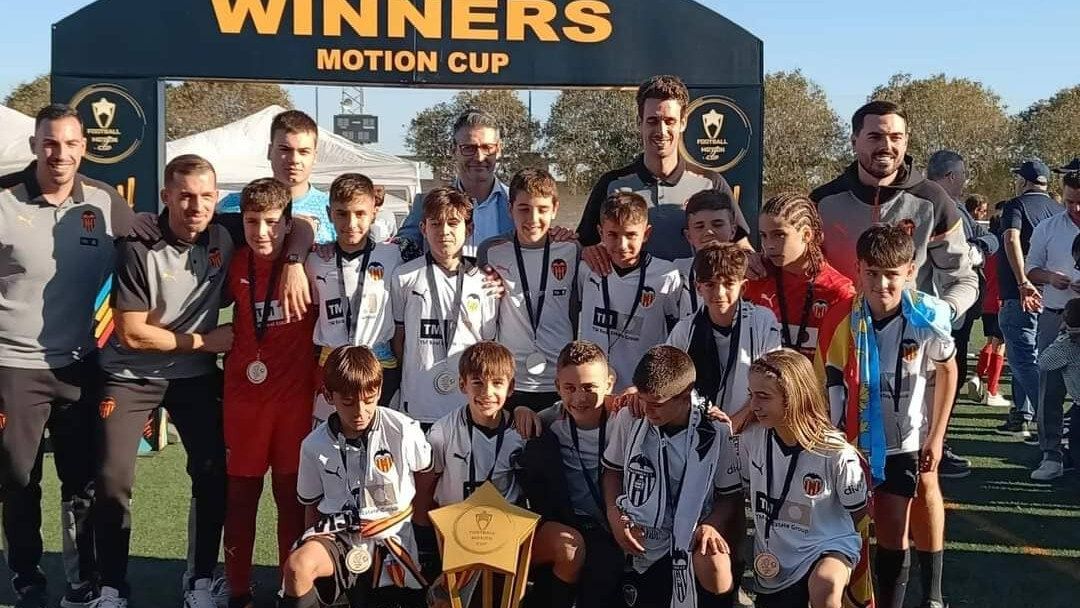  El Valencia CF Alevín campeón de la Motion Cup