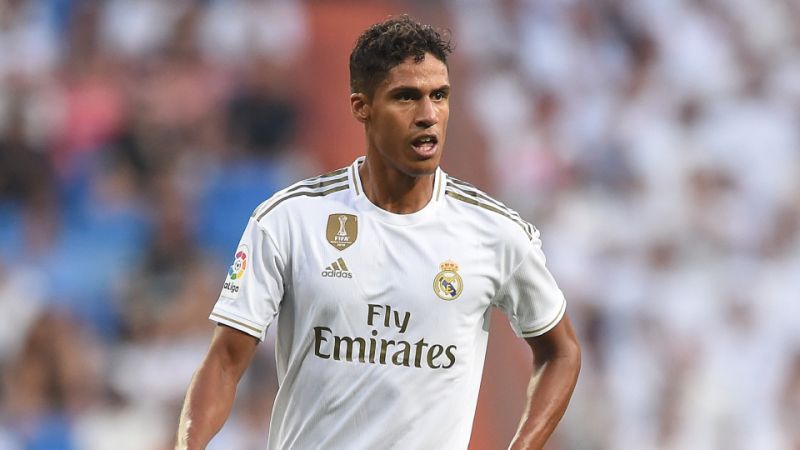 Varane, durante su etapa en el Real Madrid.