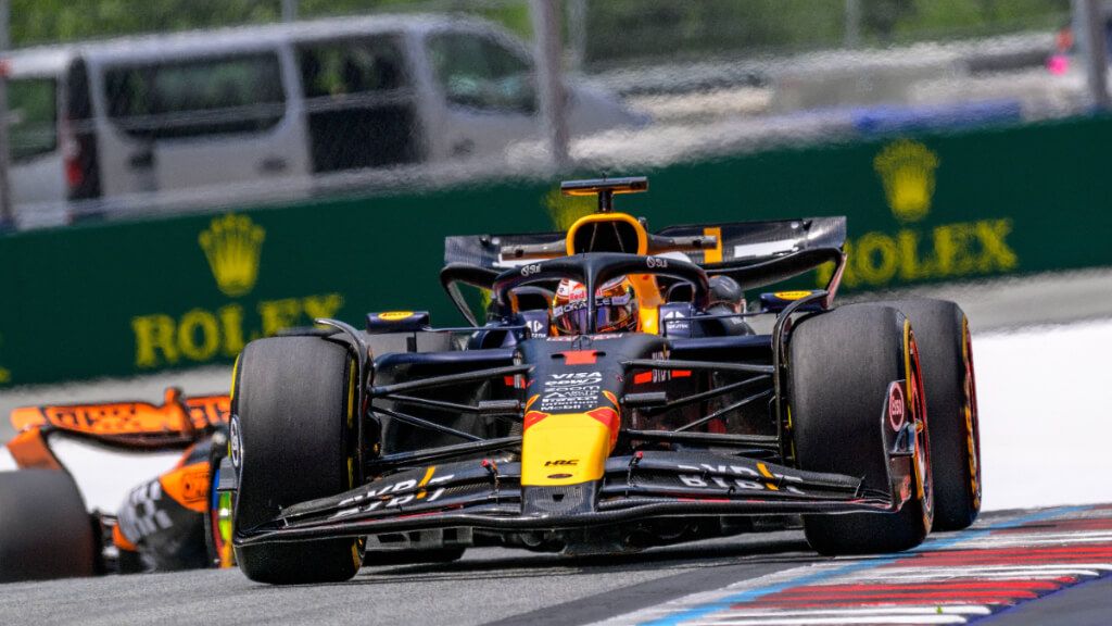 Max Verstappen, en el Gran Premio de Assen.