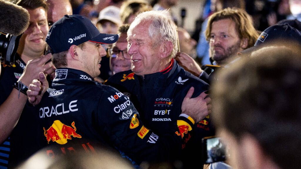  Max Verstappen y Helmut Marko, en el Mundial de Fórmula 1.
