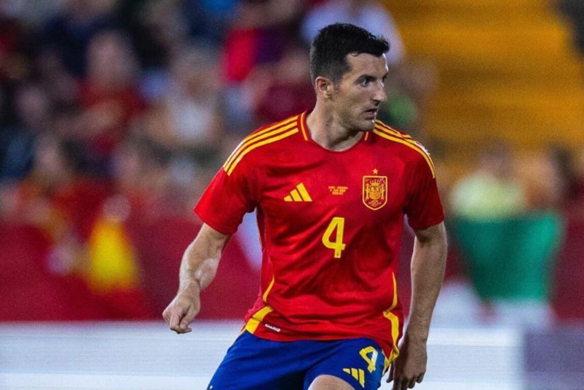  El central del Athletic Club Dani Vivian ha debitado, ante Albania, en la Eurocopa de Alemania 2024.