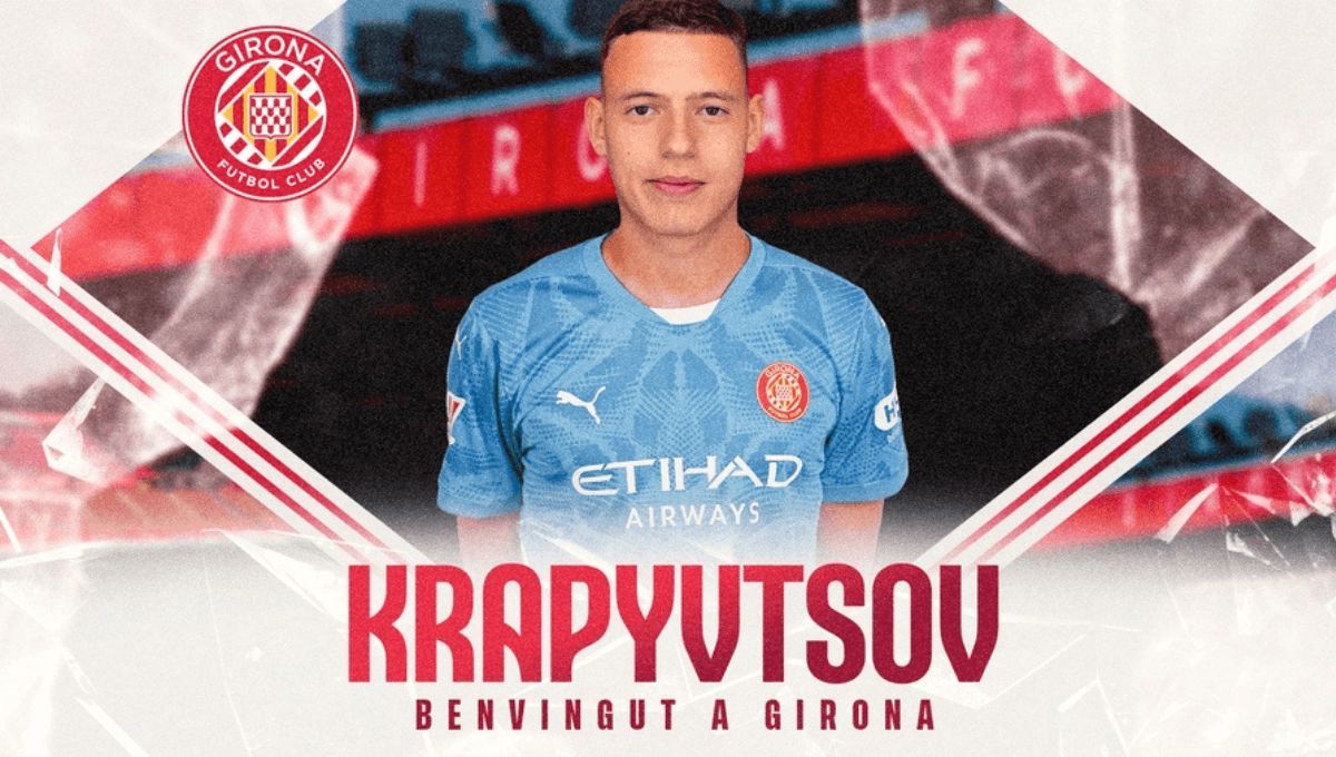  Vladyslav Krapyvtsov, nuevo fichaje del Girona.