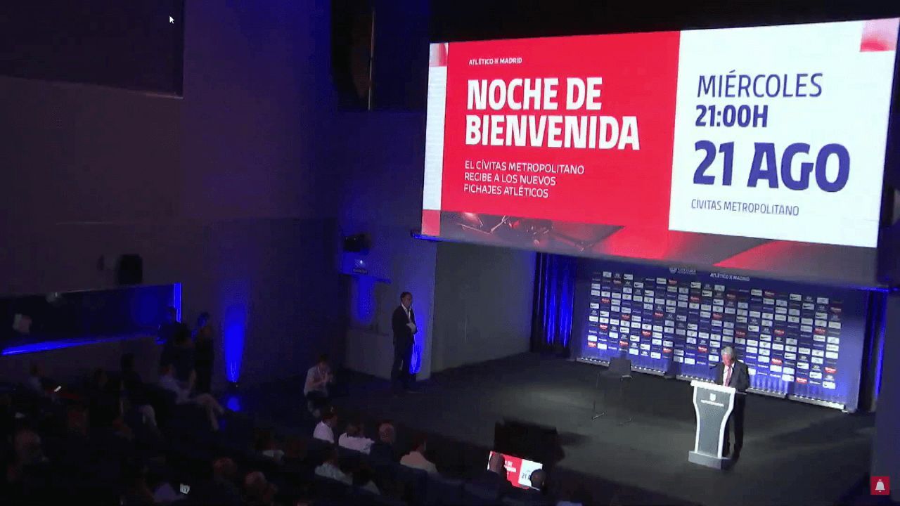  Enrique Cerezo anuncia la 'noche de bienvenida' para los fichajes del Atlético