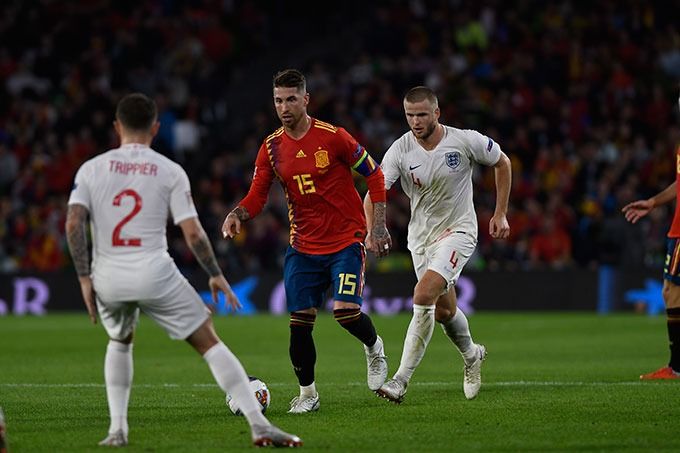 Ramos, ante Inglaterra.