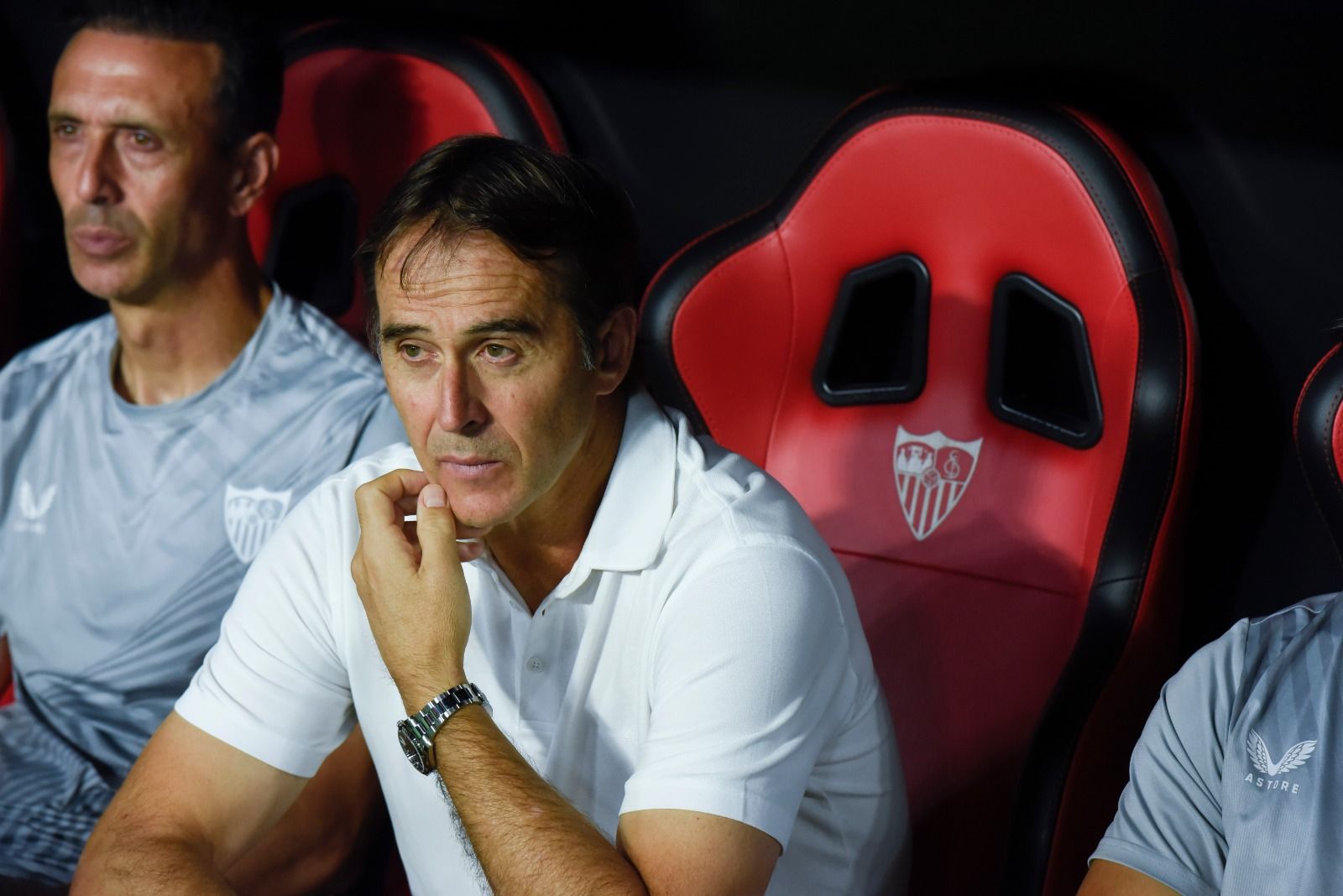 Julen Lopetegui, antes del Sevilla-Borussia Dortmund.
