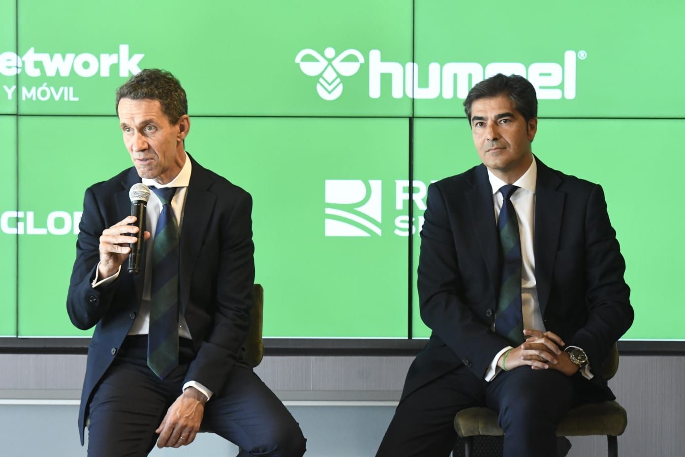  Planes y Haro, durante la presentación del martes.