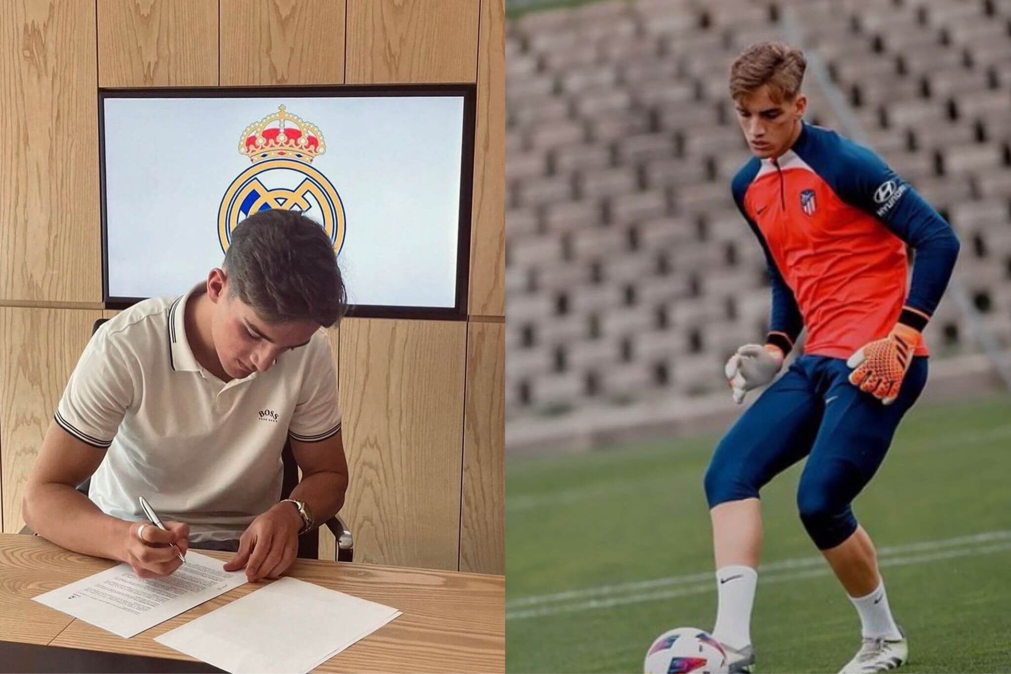 Sergio Mestre ficha por el Real Madrid y deja el Atlético (Foto: @s.mestre1).