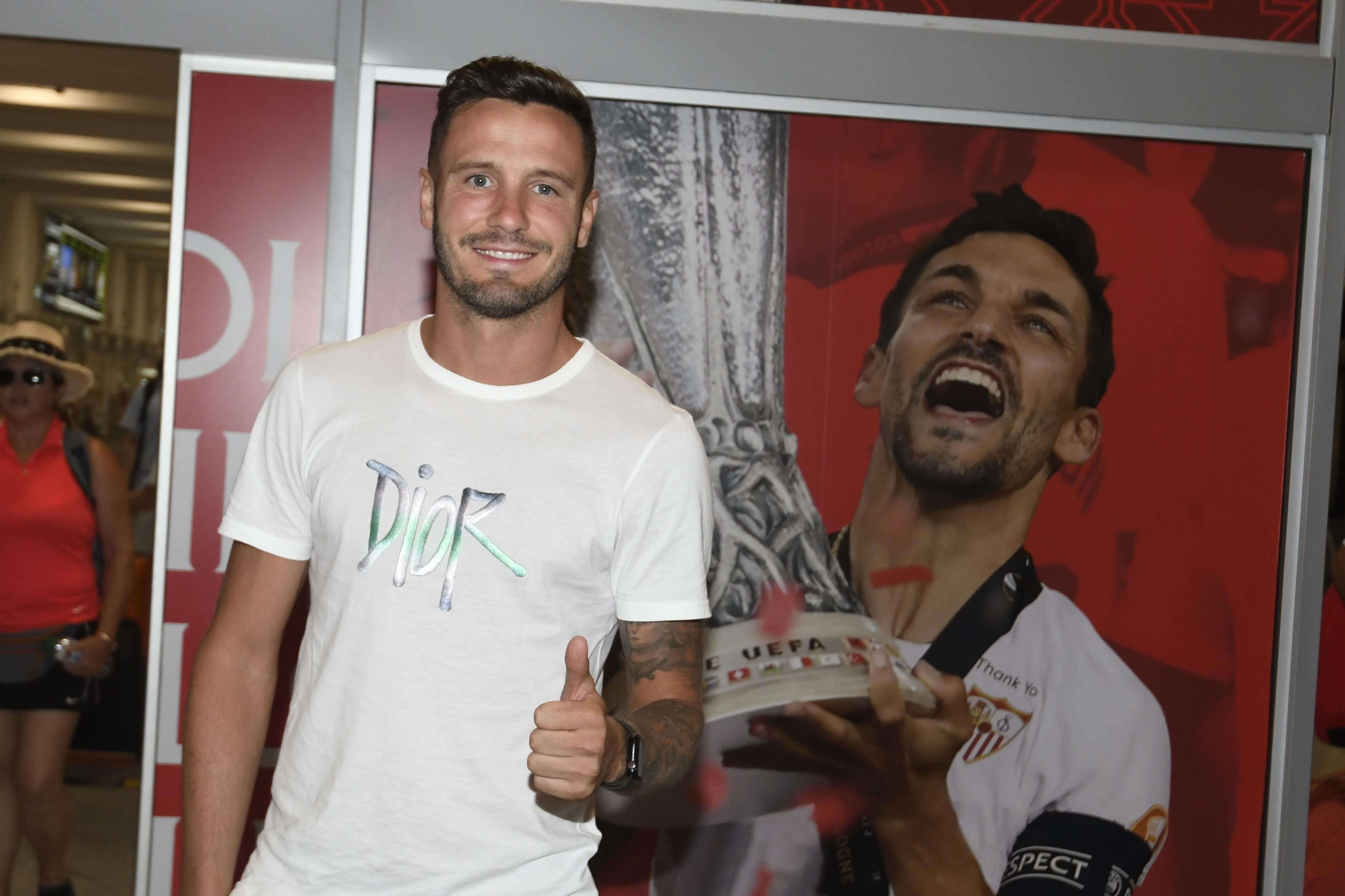  Saúl Ñíguez ya está en Sevilla.