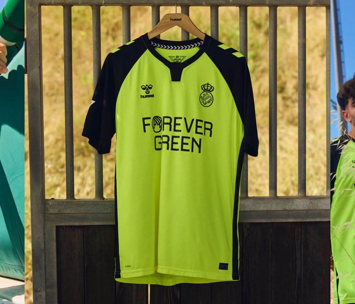  La segunda camiseta del Betis.