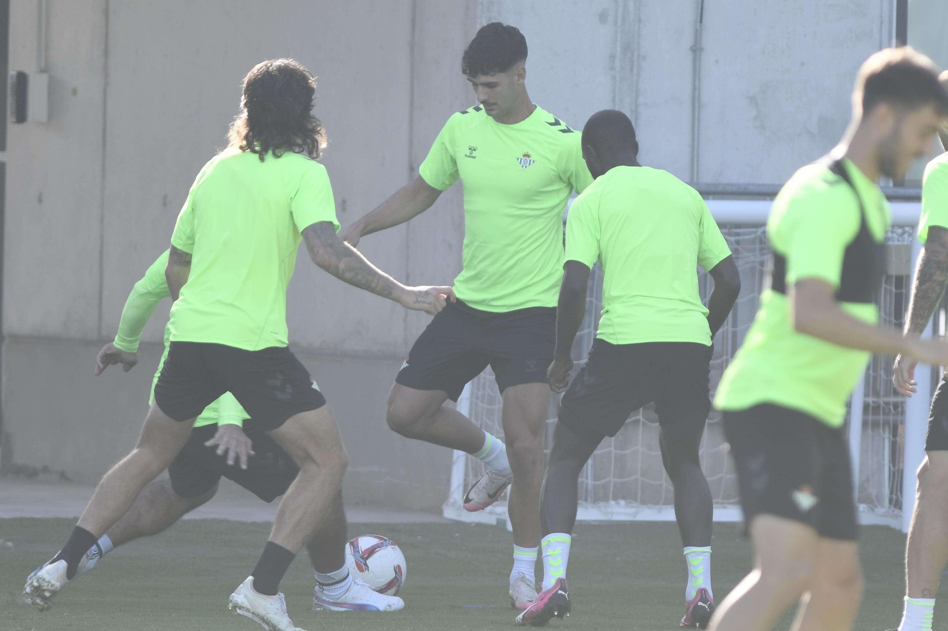  Jhonny Cardoso, en el entrenamiento