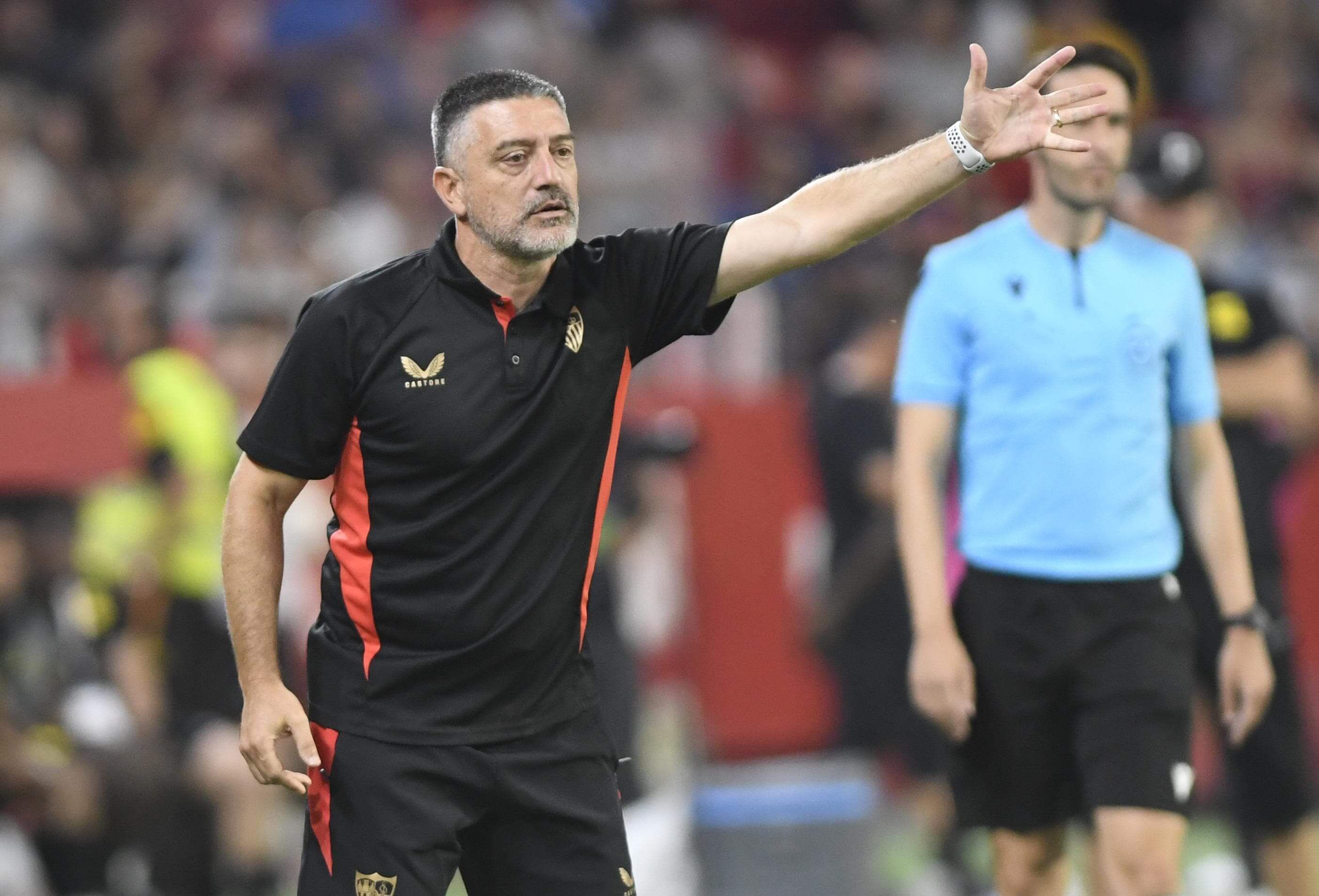  García Pimienta, ante el Al-Ittihad.