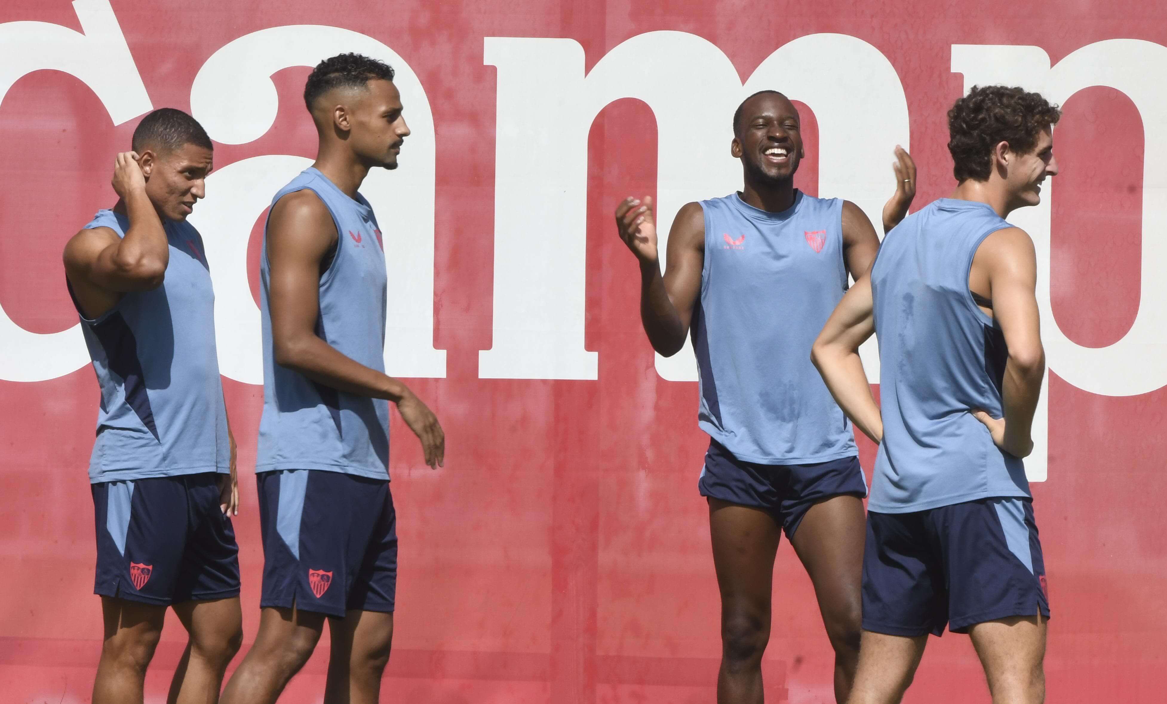 Lukebakio, durante la sesión del miércoles.