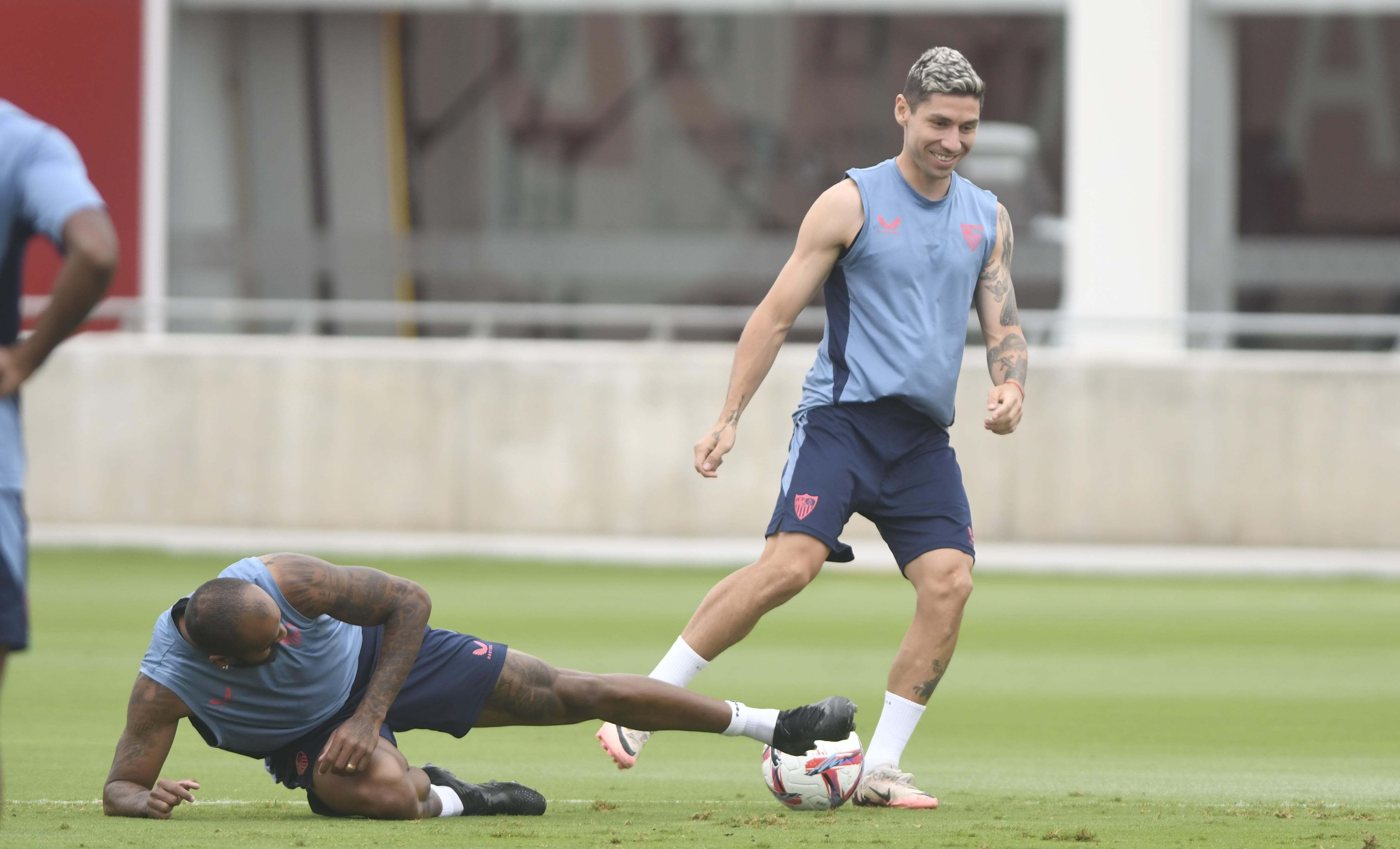  Gonzalo Montiel, en la sesión del jueves.